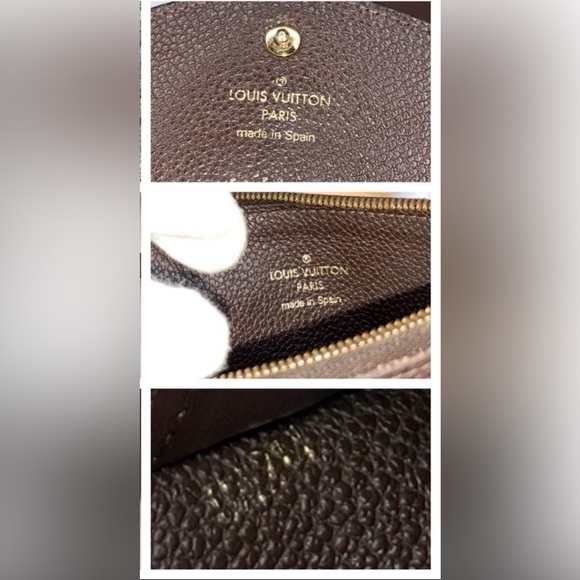Louis Vuitton Monogram Empreinte Curieuse Wallet on Chain (converted to WOC) - Picture 6 of 6